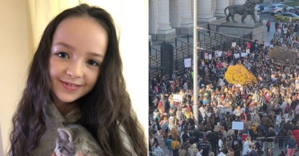 Родителят на убитото от скитащи кучета дете застана до протестиращите в столицата, апелирайки за по-строги мерки срещу агресивните животни.
