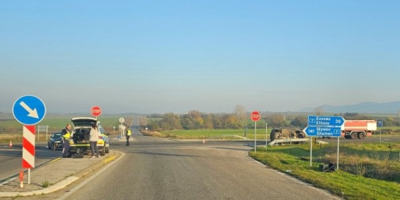 Трагичен инцидент: Жена загуби живота си при пътен инцидент до Ямбол