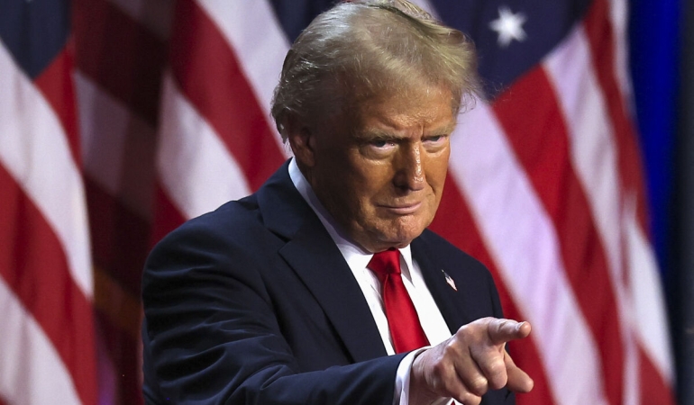 2024 U.S. Presidential Election Night, at Palm Beach County Convention Center, in West Palm Beach, Florida